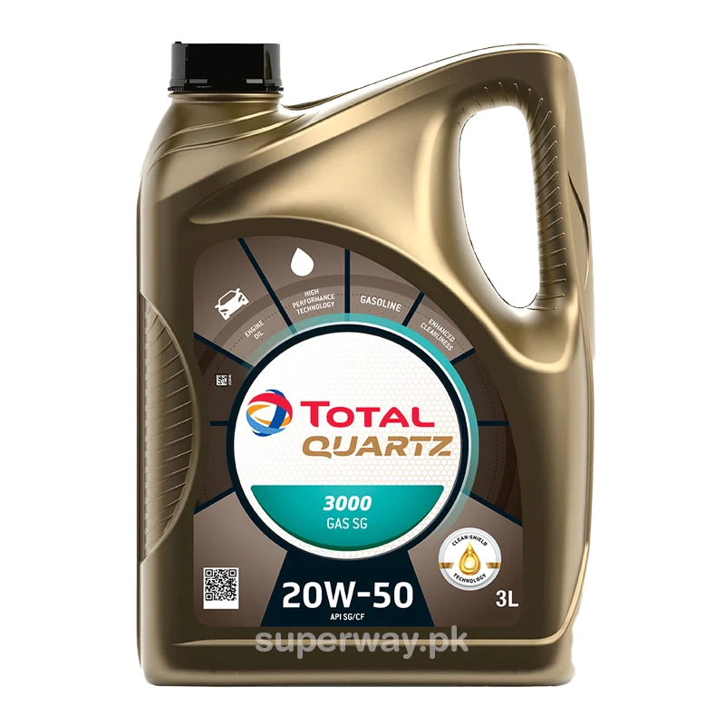 TOTAL QUARTZ 3000 20W50 3L